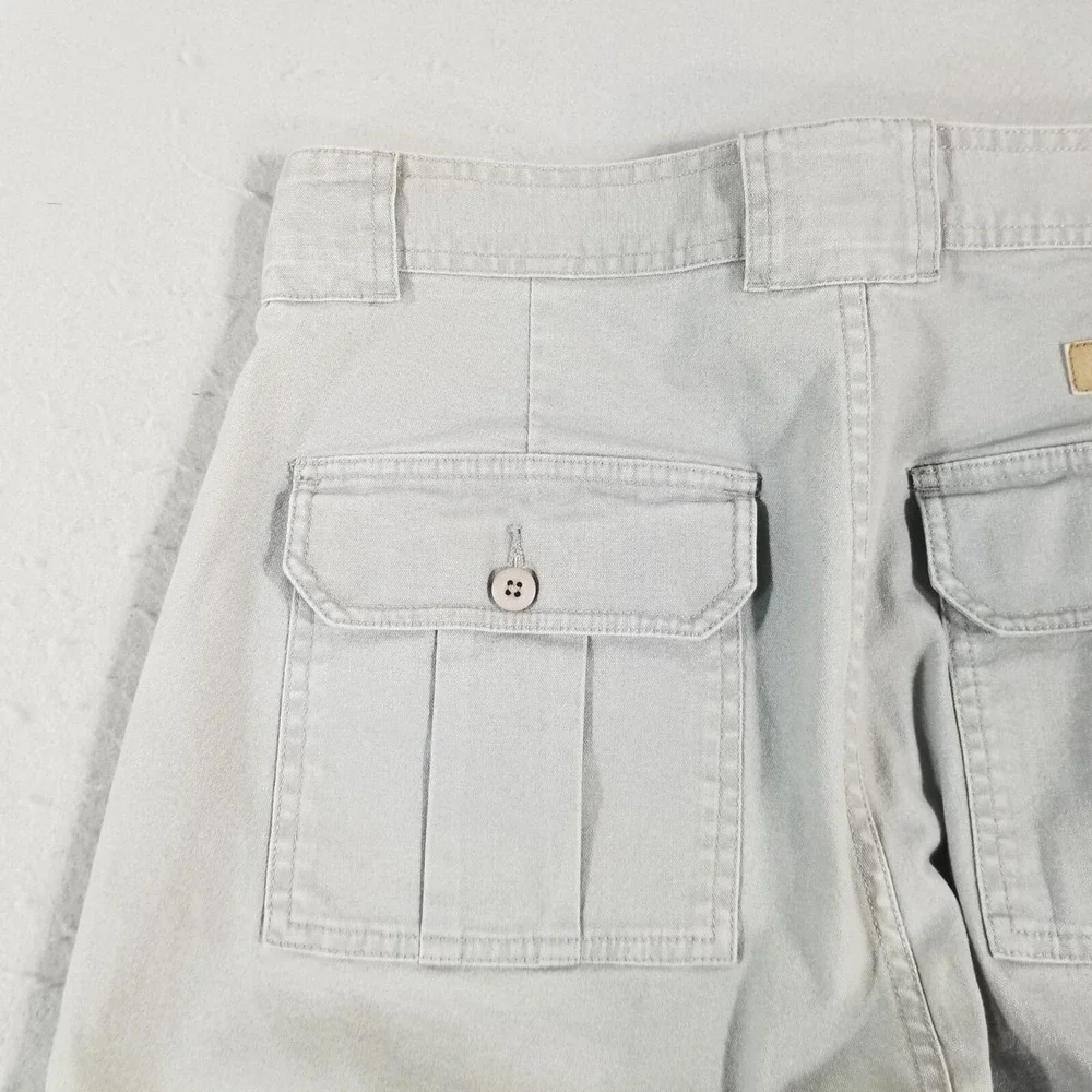 Cabela's 7 pocket cargo hiking pants men's 34x34 gray outdoor adventure